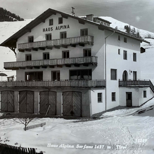 Haus Alpine von früher.